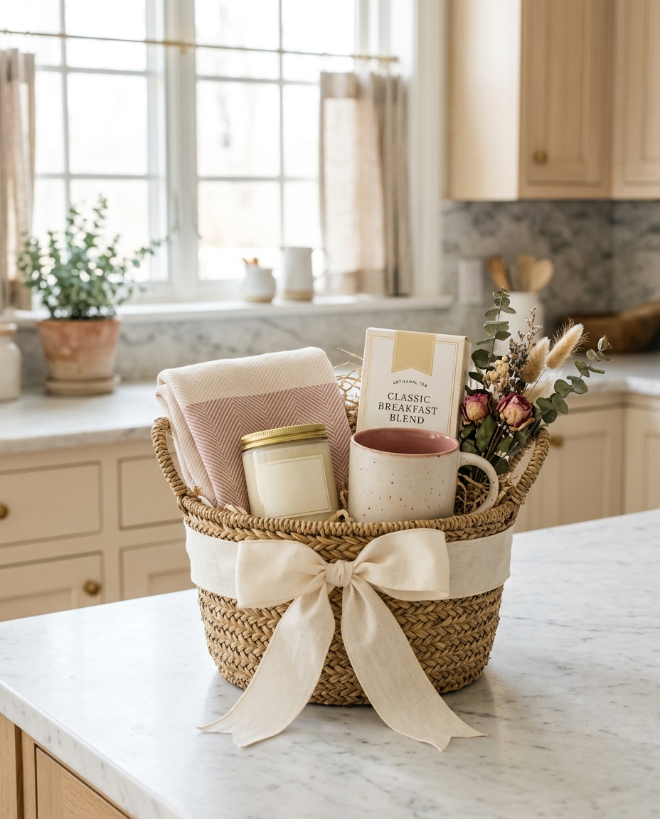A Welcoming Touch — gift basket by Le Merci