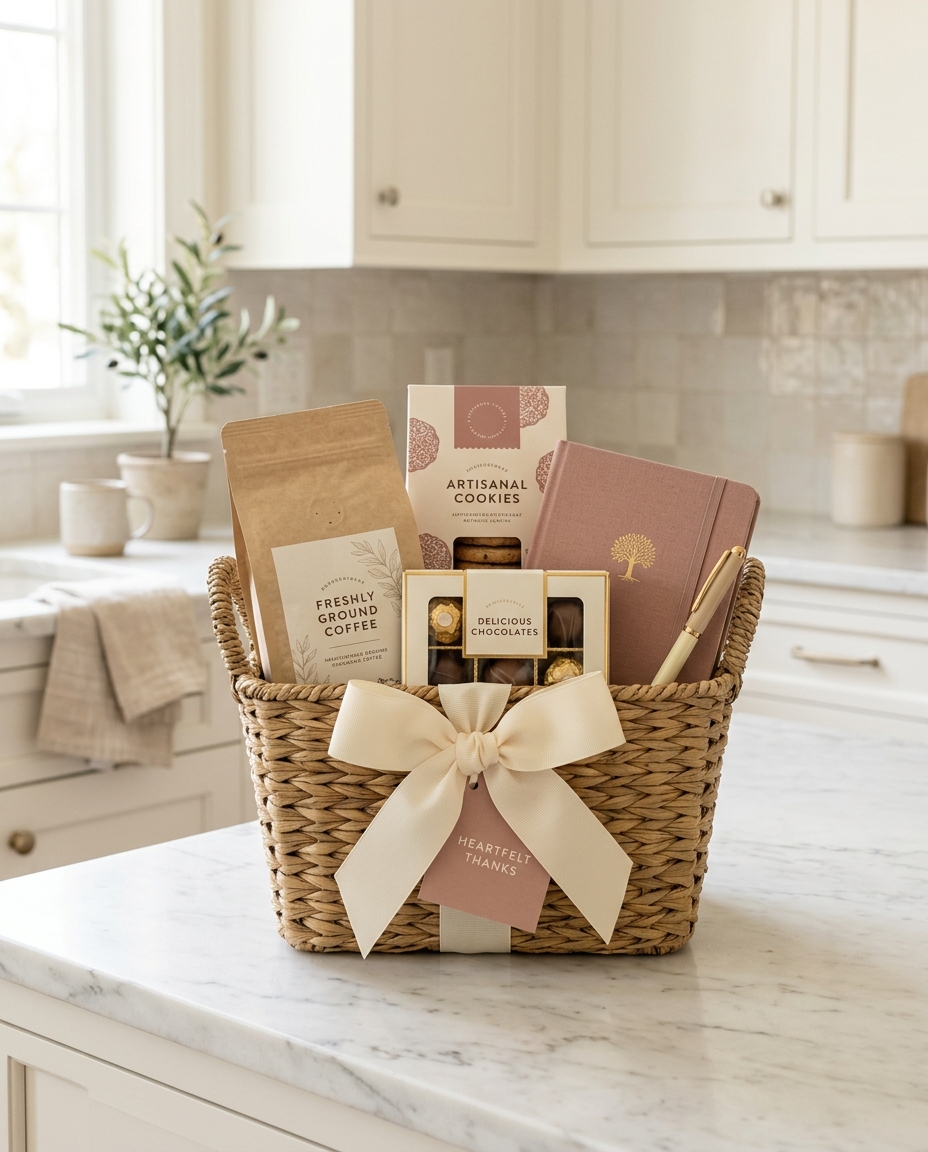 A Thoughtful Thank-You — gift basket by Le Merci